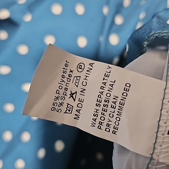 Cherfly Ruffle Dress Size Medium NWT - Picture 6 of 10